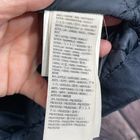 Abercrombie & Fitch Basin Mountain faux Fur linen fur Hood Military Parka Jacket - Picture 13 of 13